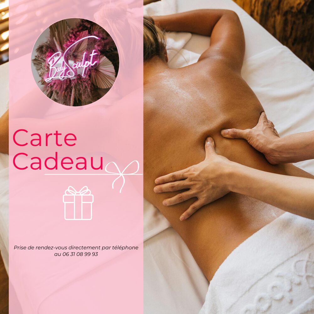 Carte cadeau Massages