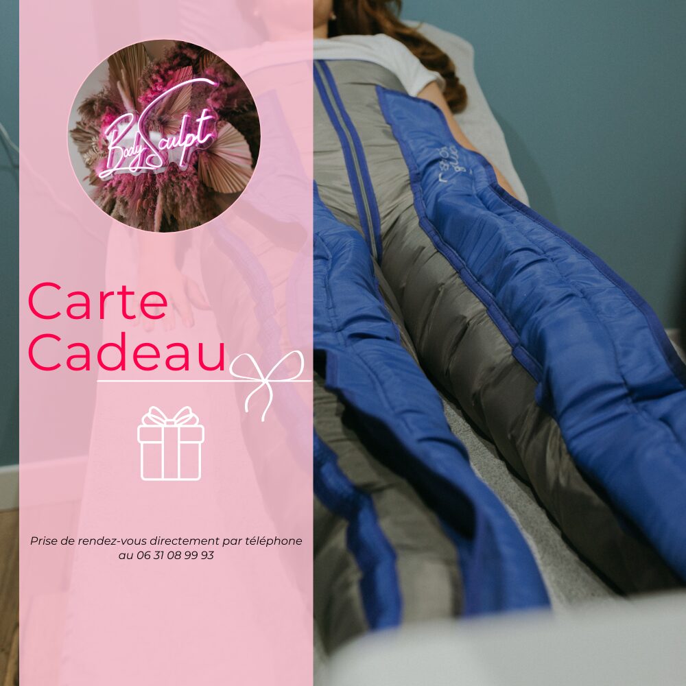 Carte cadeau Pressothérapie