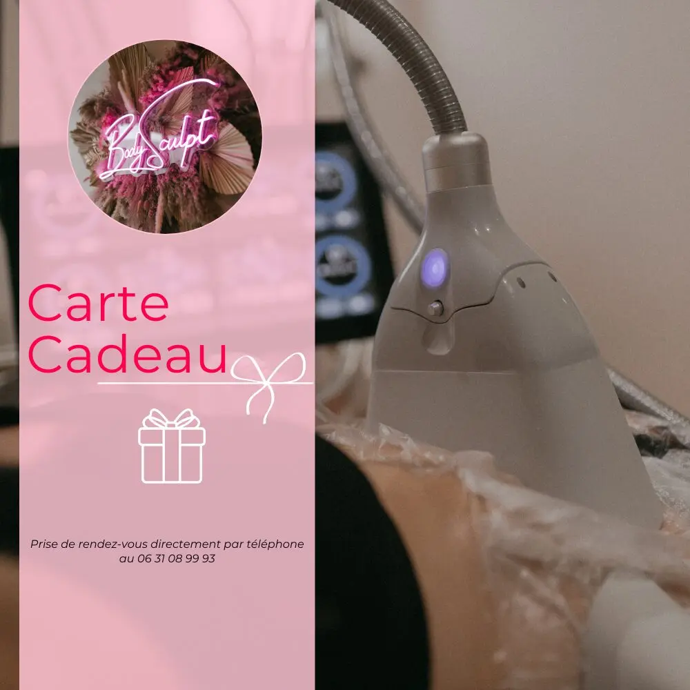 Carte cadeau Cryolipolyse